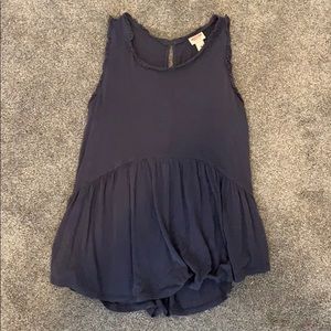 peplum tank top